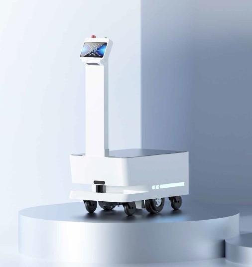 Big Dog Factory Delivery Robot